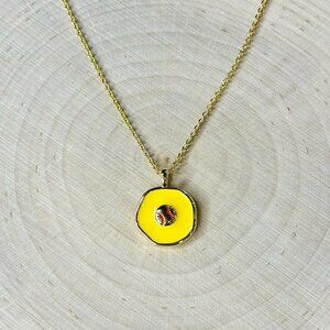 Softball Pendant Necklace